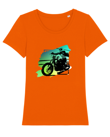 Motorcycle ride 2 Bright Orange