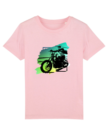 Motorcycle ride 2 Cotton Pink
