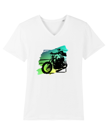 Motorcycle ride 2 White