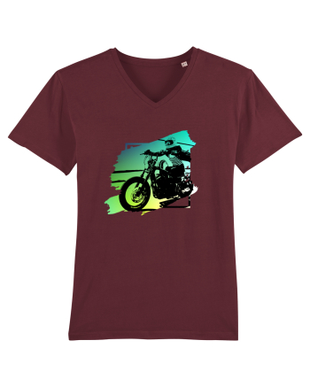 Motorcycle ride 2 Burgundy