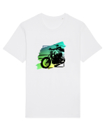 Motorcycle ride 2 Tricou mânecă scurtă Unisex Rocker