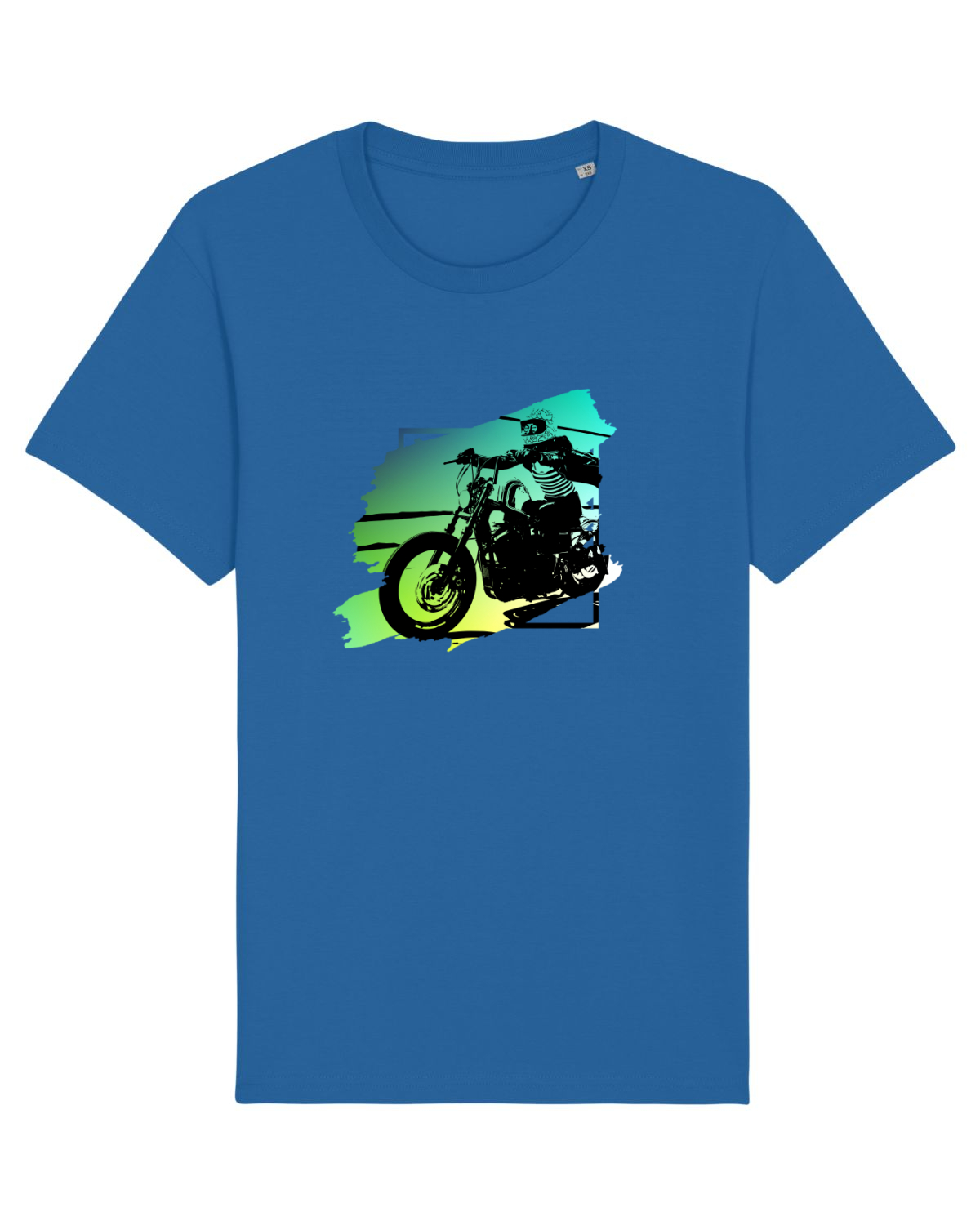 Tricou mânecă scurtă Unisex Rocker Royal Blue