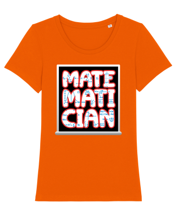 Matematician Bright Orange