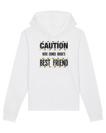 Caution - here comes brides best friend Hanorac Unisex Drummer