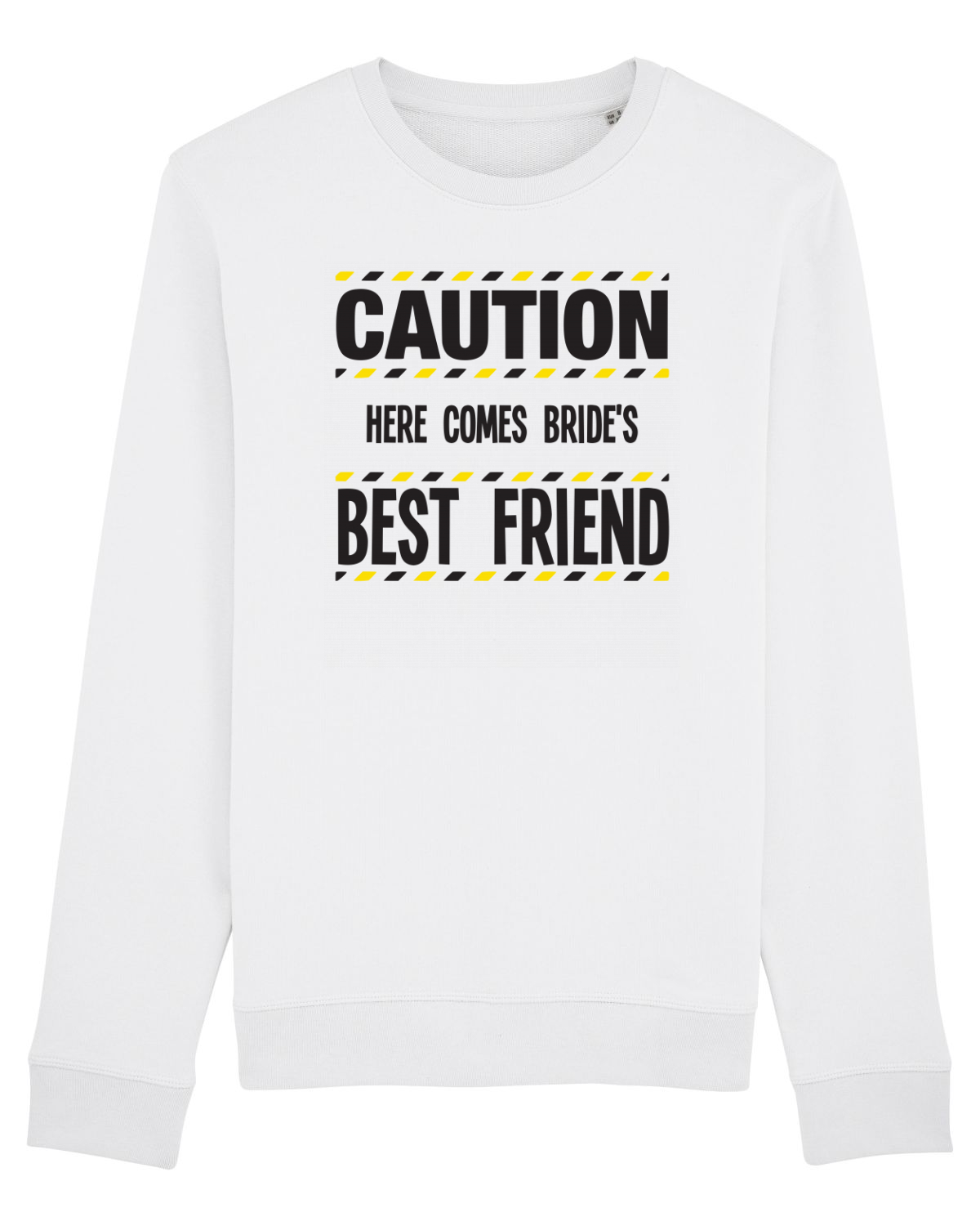 Bluză mânecă lungă Unisex Rise White