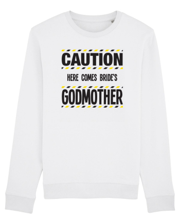 Caution - here comes brides godmother White