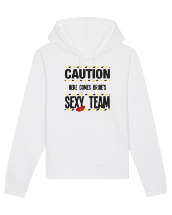Caution - here comes brides sexy team White