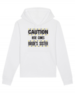 Caution - here comes brides sister Hanorac Unisex Drummer