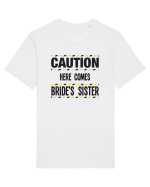 Caution - here comes brides sister Tricou mânecă scurtă Unisex Rocker
