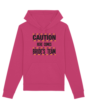 Caution - here comes brides team Raspberry