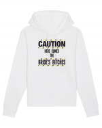 Caution - here comes the brides bitches Hanorac Unisex Drummer