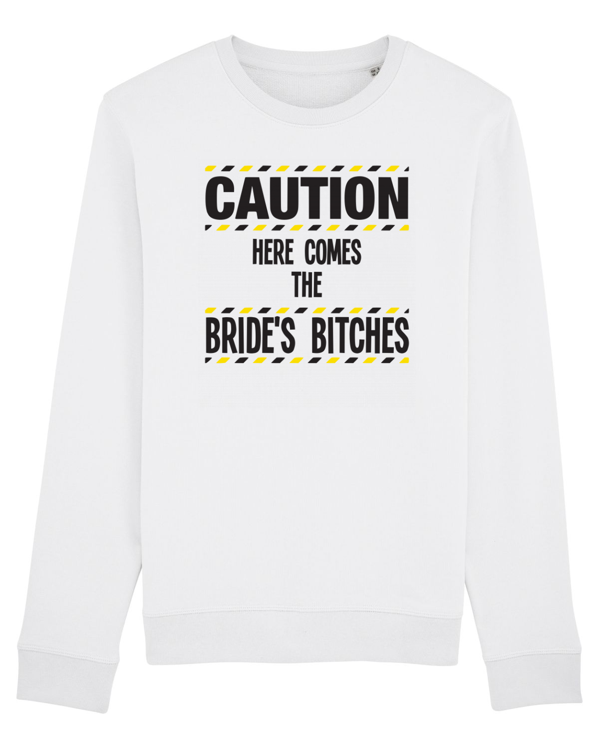 Bluză mânecă lungă Unisex Rise White