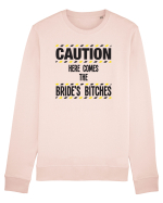 Caution - here comes the brides bitches Bluză mânecă lungă Unisex Rise