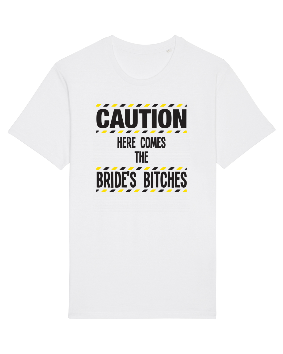 Tricou mânecă scurtă Unisex Rocker White