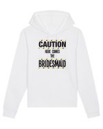 Caution - here comes the bridesmaid Hanorac Unisex Drummer