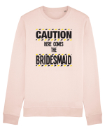 Caution - here comes the bridesmaid Bluză mânecă lungă Unisex Rise