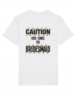 Caution - here comes the bridesmaid Tricou mânecă scurtă Unisex Rocker
