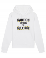 Caution - here comes the maid of honor Hanorac Unisex Drummer