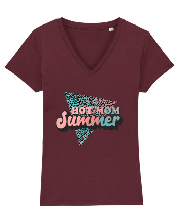 Hot Mom Summer Burgundy