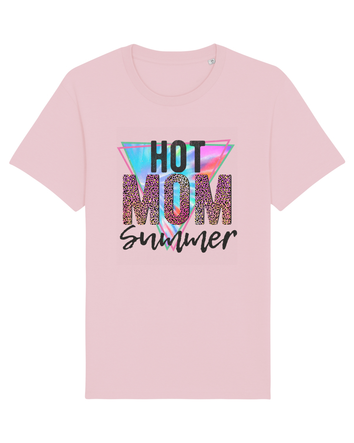 Tricou mânecă scurtă Unisex Rocker Cotton Pink