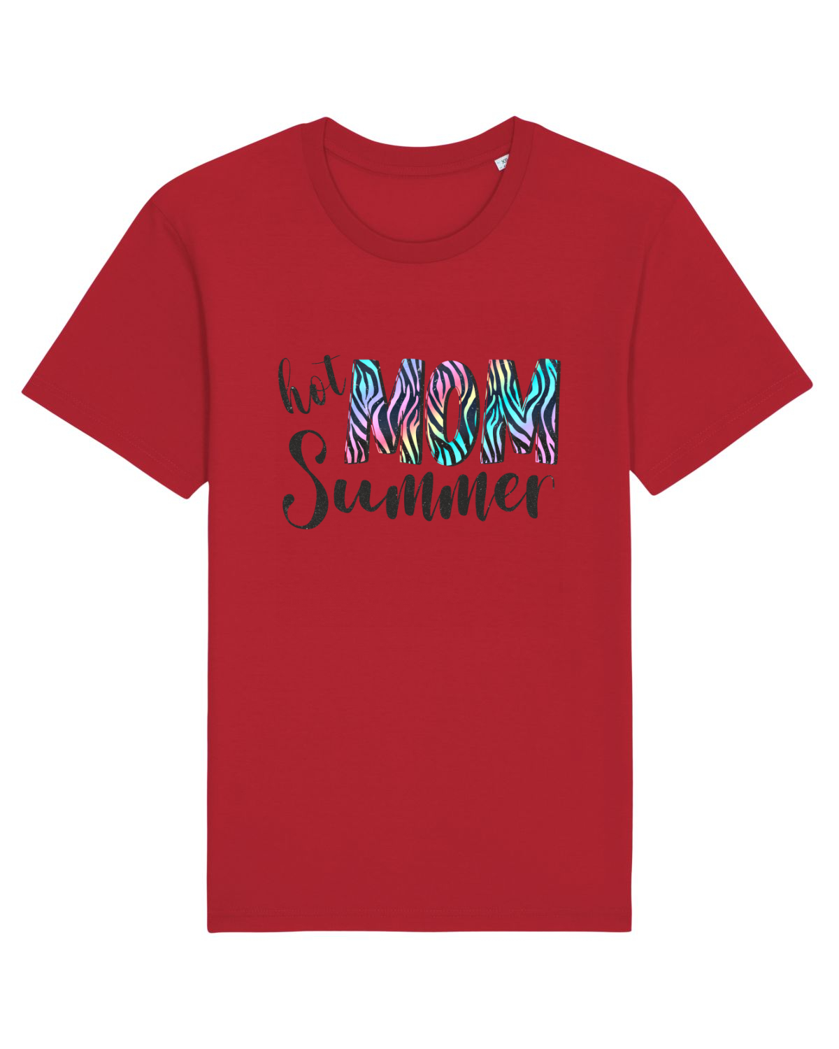 Tricou mânecă scurtă Unisex Rocker Red