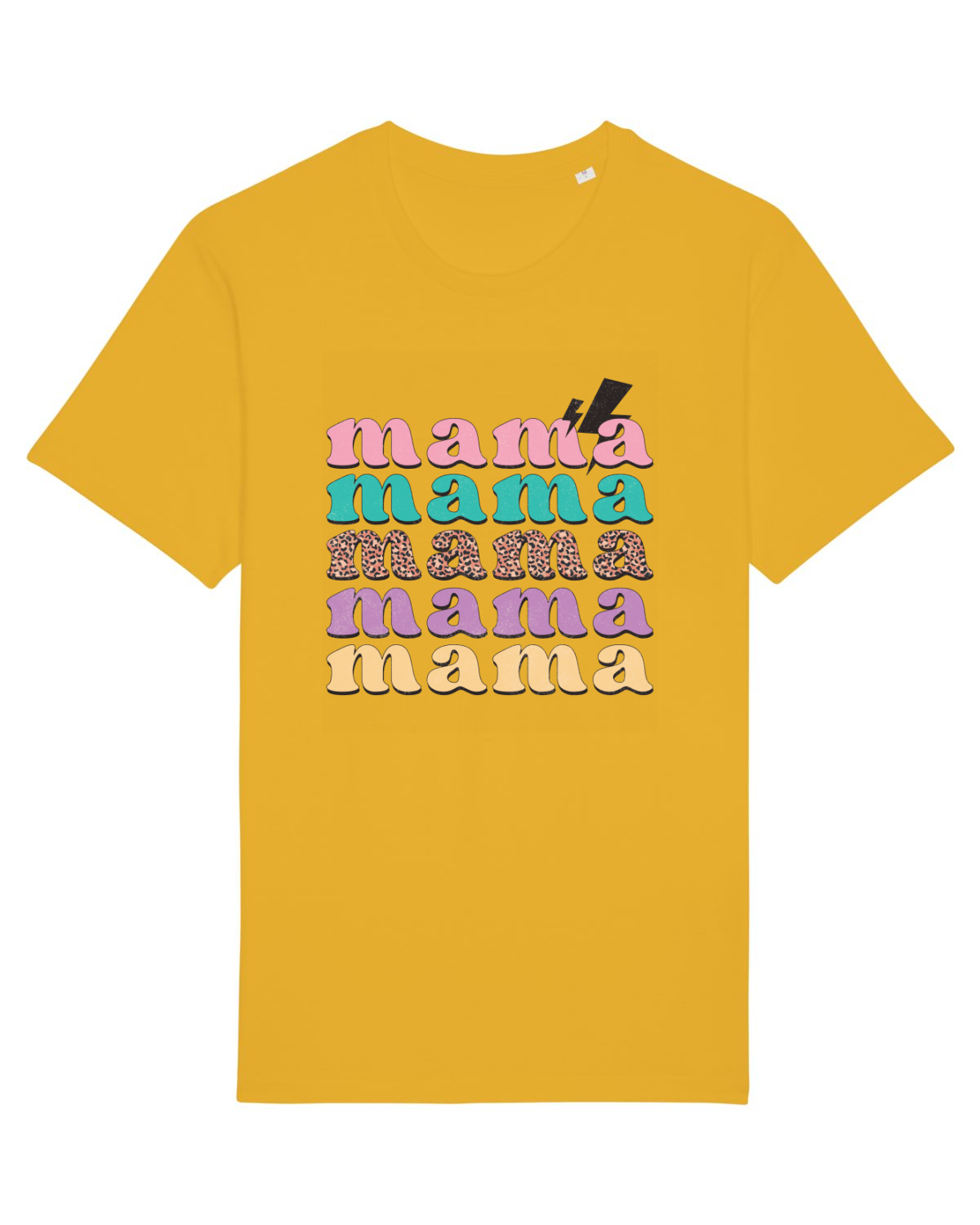 Tricou mânecă scurtă Unisex Rocker Spectra Yellow