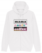 Mama Needs Coffee Hanorac cu fermoar Unisex Connector