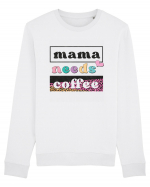 Mama Needs Coffee Bluză mânecă lungă Unisex Rise