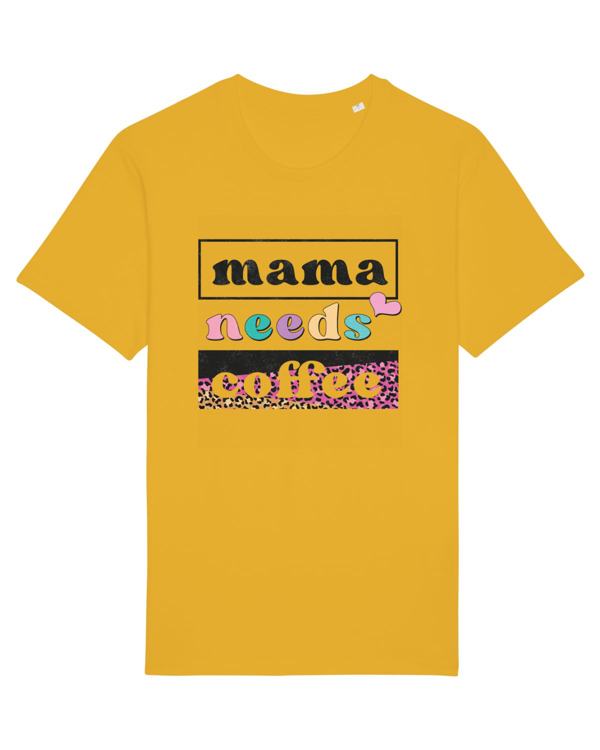 Tricou mânecă scurtă Unisex Rocker Spectra Yellow