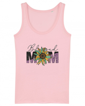 Blessed Mom Cotton Pink