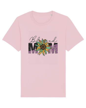 Blessed Mom Cotton Pink