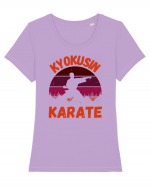 Kyokushin Karate  Tricou mânecă scurtă guler larg fitted Damă Expresser