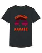 Kyokushin Karate  Tricou mânecă scurtă guler larg Bărbat Skater