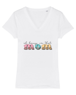 Oh honey, I'm that Mom Tricou mânecă scurtă guler V Damă Evoker
