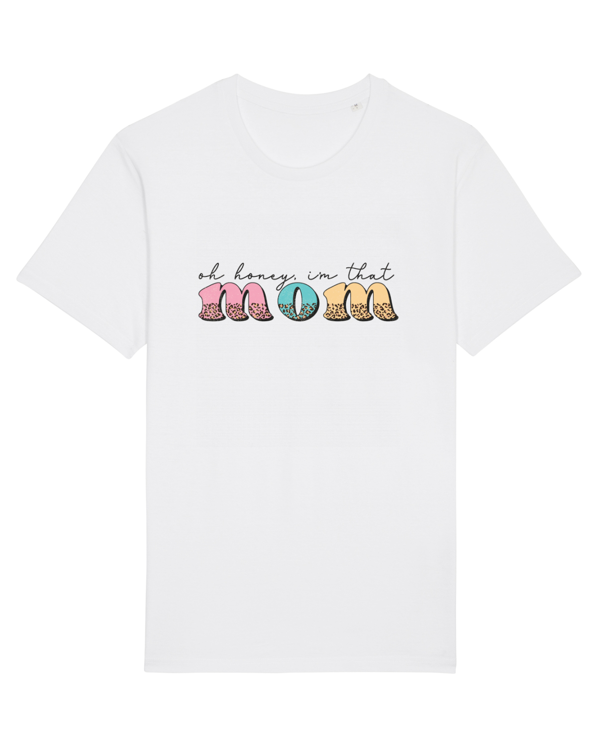 Tricou mânecă scurtă Unisex Rocker White