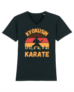 Kyokushin Karate  Tricou mânecă scurtă guler V Bărbat Presenter