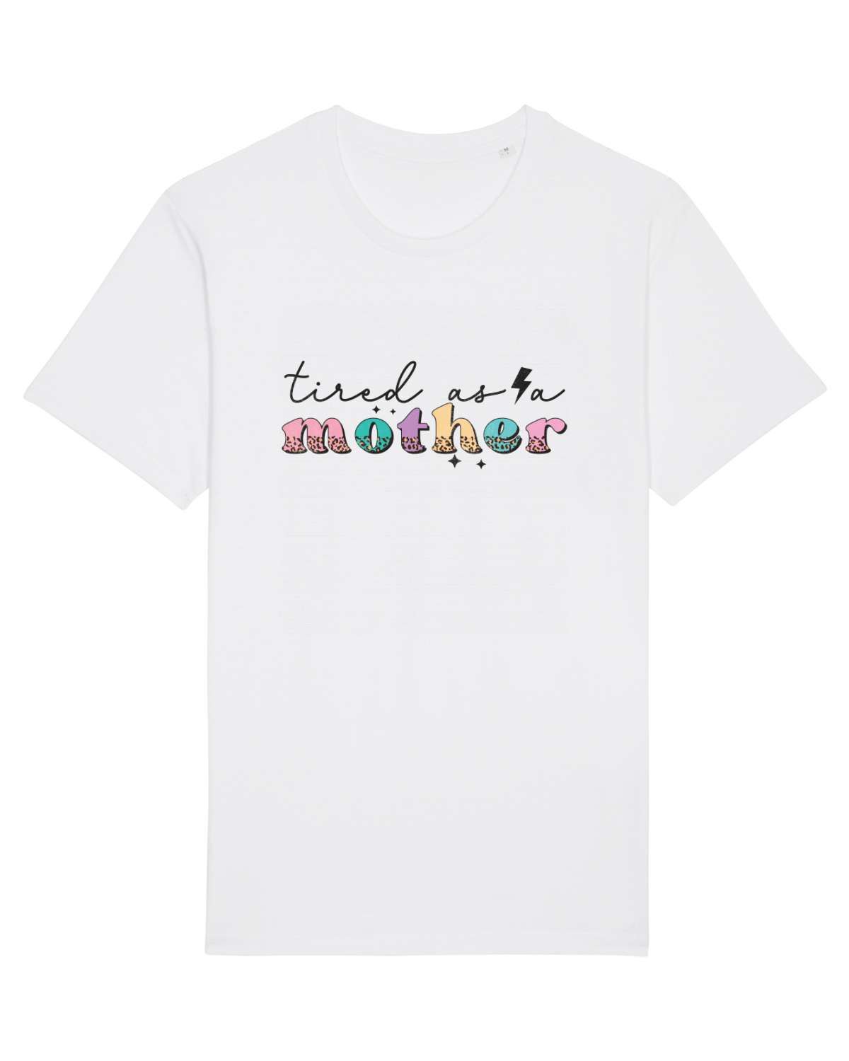 Tricou mânecă scurtă Unisex Rocker White
