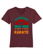 Kyokushin Karate  Tricou mânecă scurtă guler V Bărbat Presenter
