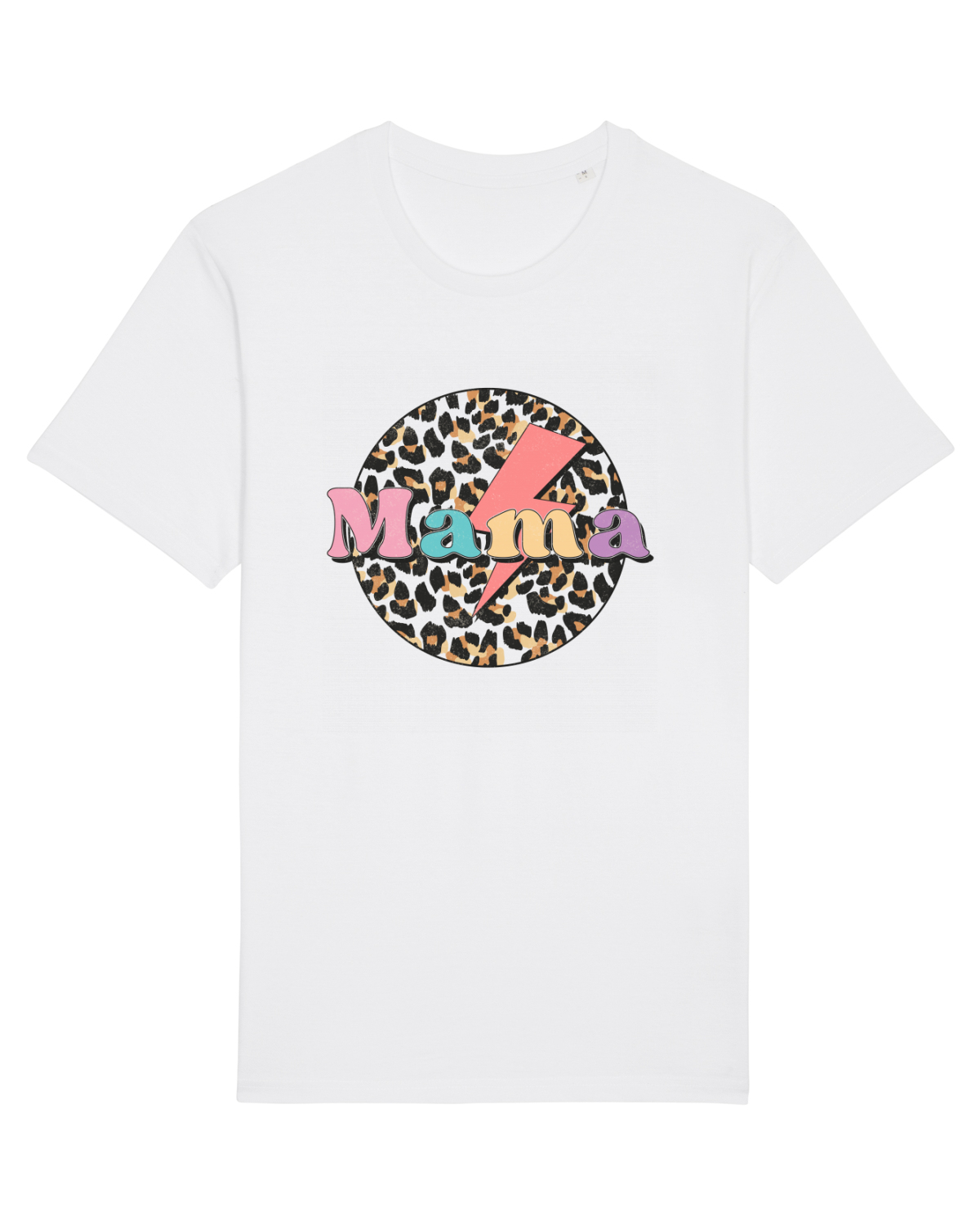 Tricou mânecă scurtă Unisex Rocker White