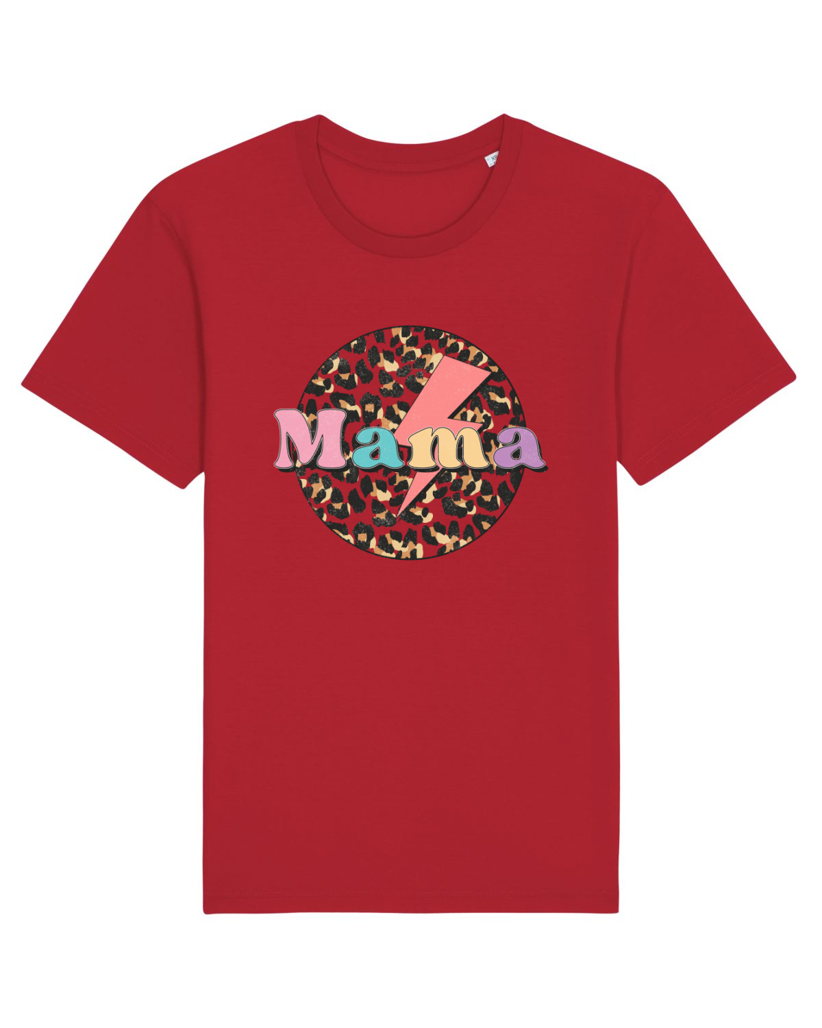 Tricou mânecă scurtă Unisex Rocker Red