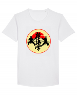 Kyokushin Karate  Tricou mânecă scurtă guler larg Bărbat Skater