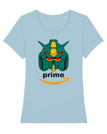 Funny Retro Optimus  Prime Pun Sky Blue