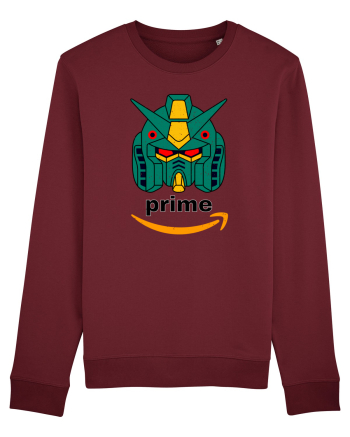 Funny Retro Optimus  Prime Pun Burgundy