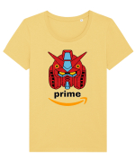 Funny Retro Optimus  Prime Pun Tricou mânecă scurtă guler larg fitted Damă Expresser