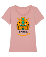 Funny Retro Optimus  Prime Pun Tricou mânecă scurtă guler larg fitted Damă Expresser