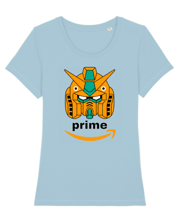 Funny Retro Optimus  Prime Pun Sky Blue