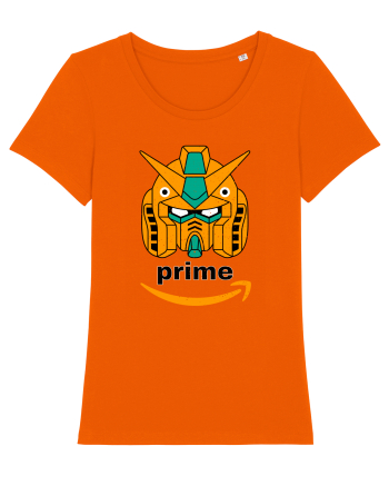 Funny Retro Optimus  Prime Pun Bright Orange