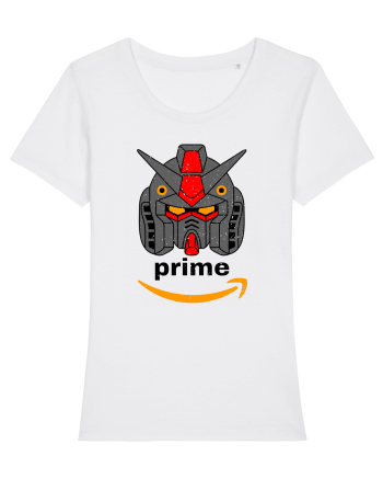 Funny Retro Optimus  Prime Pun White