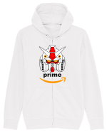 Funny Retro Optimus  Prime Pun Hanorac cu fermoar Unisex Connector