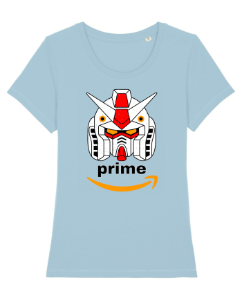 Funny Retro Optimus  Prime Pun Sky Blue